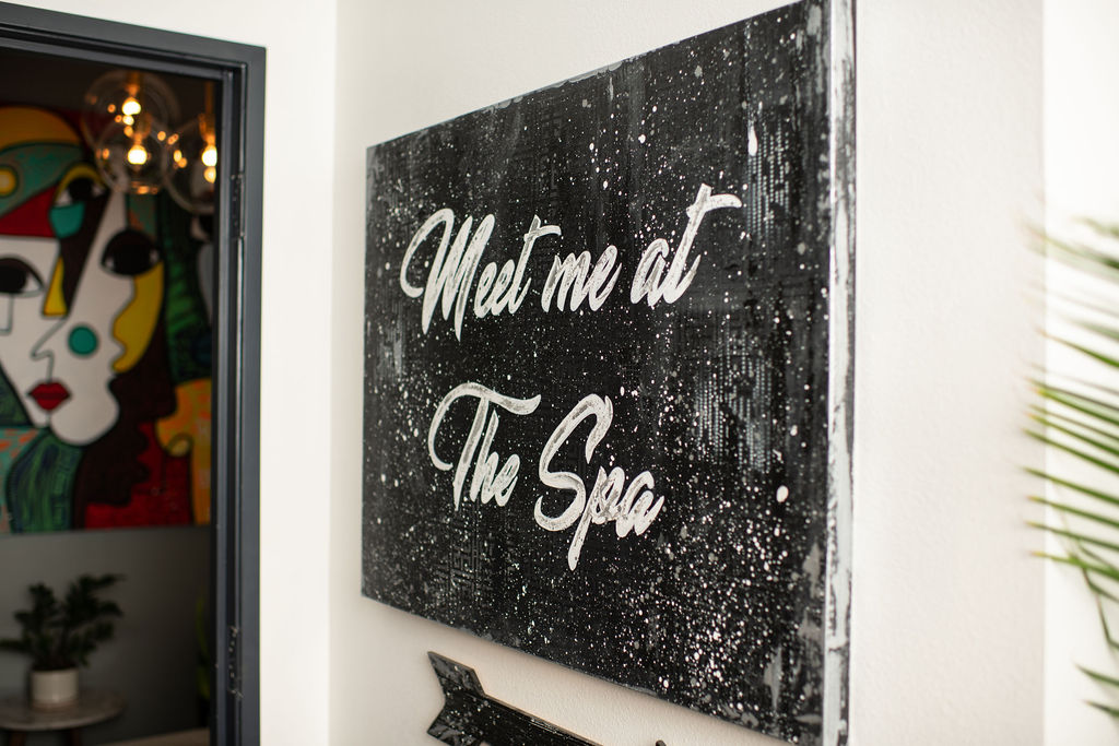 A wide view inside The Spa Boise.